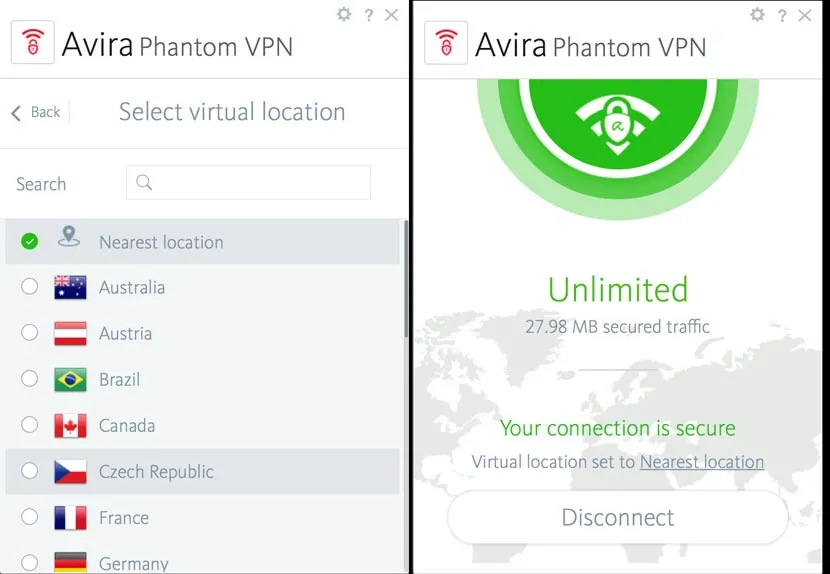 Avira Phantom VPN Pro Full Programlar indir
