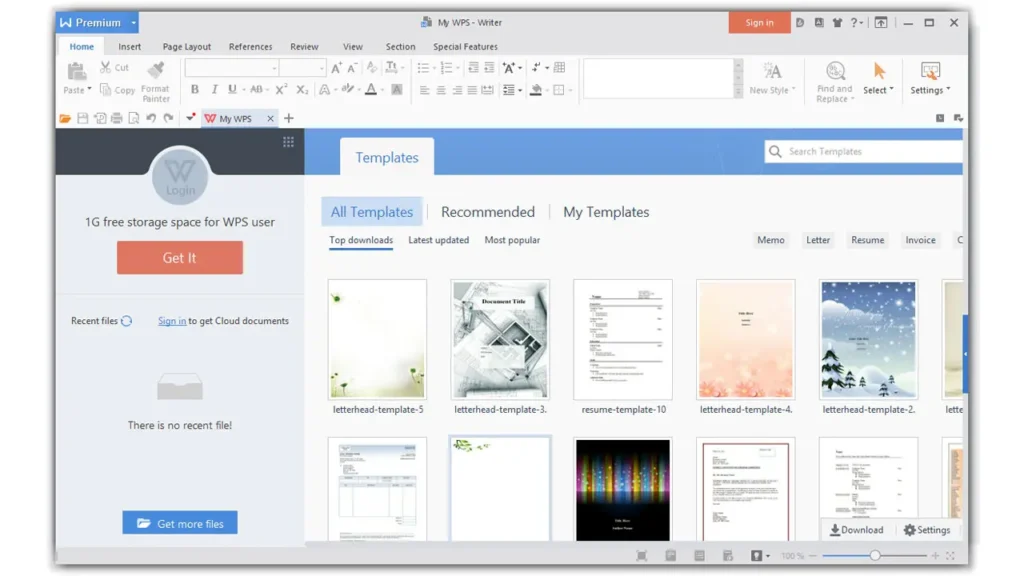 WPS Office Premium 2020 Full İndir Türkçe