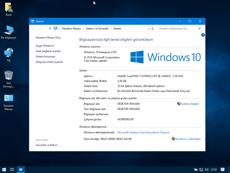 Windows 10 Enterprise LTSC