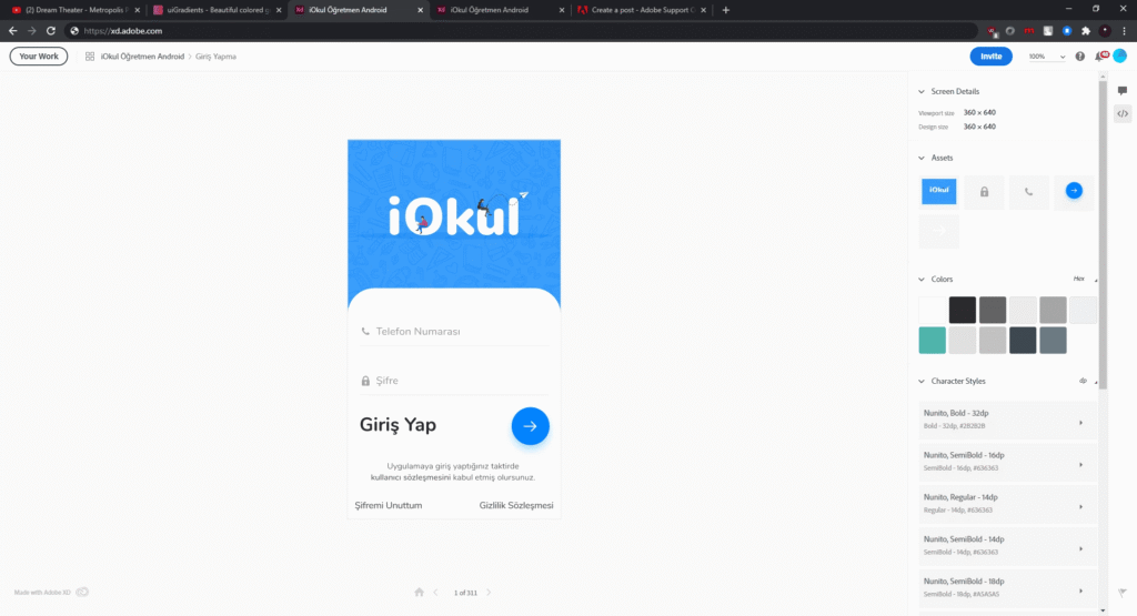 Adobe XD 2026 full İndir