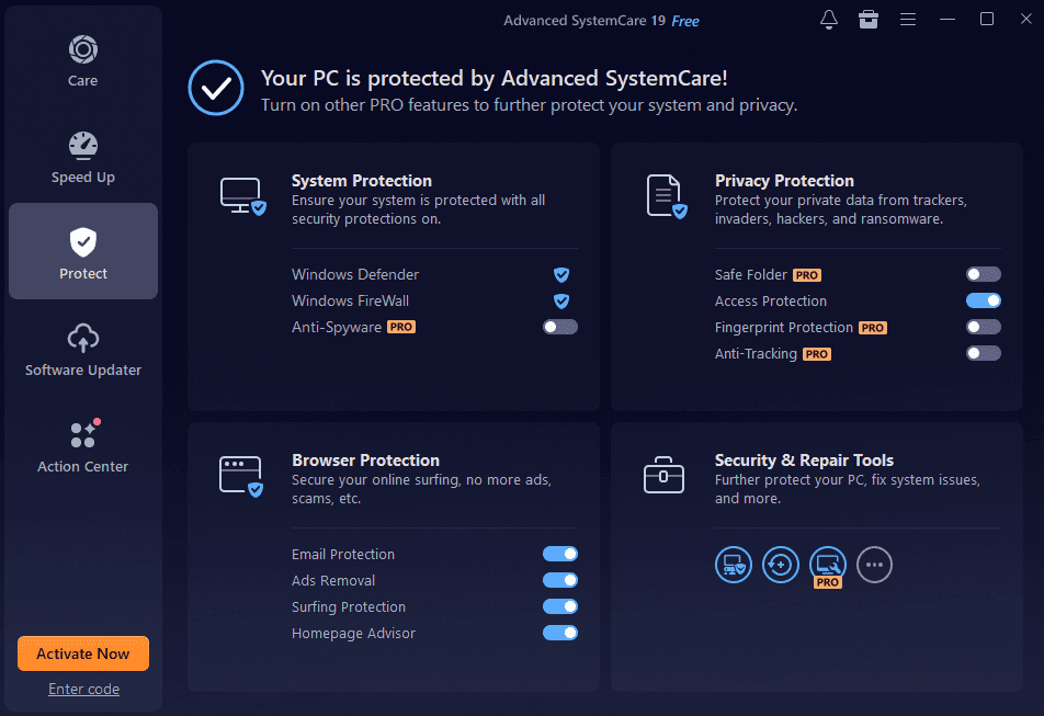 Advanced SystemCare Pro 2026 PC İndir