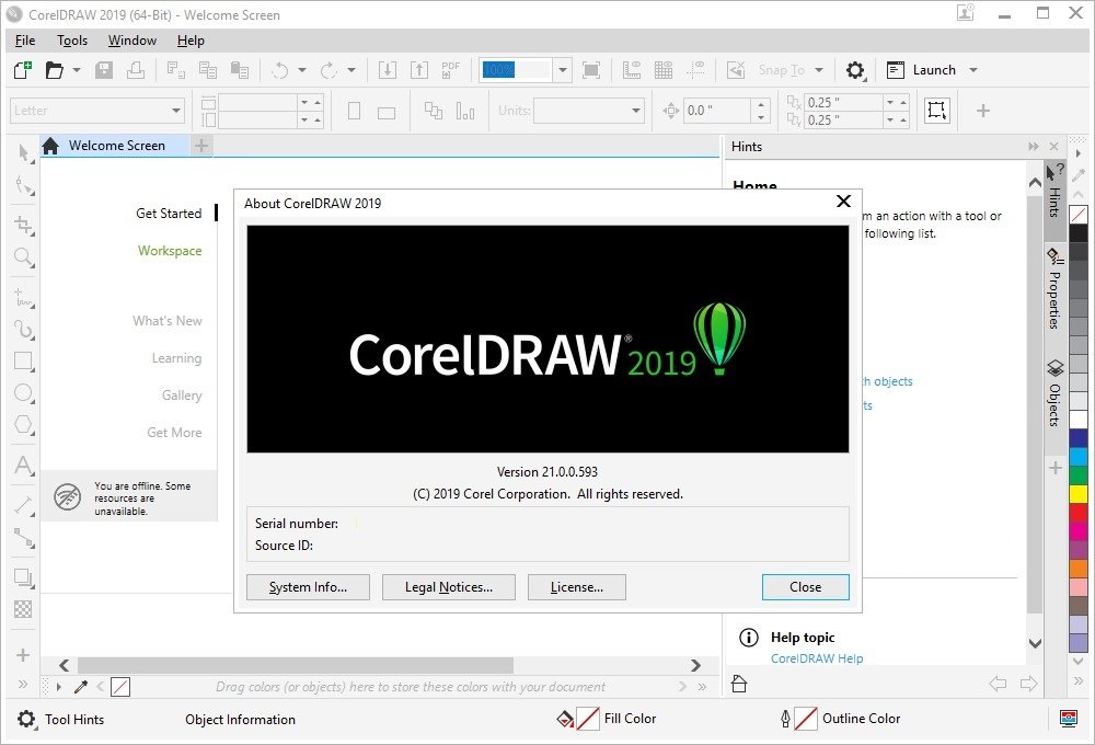 CorelDRAW Graphics Suite 2019