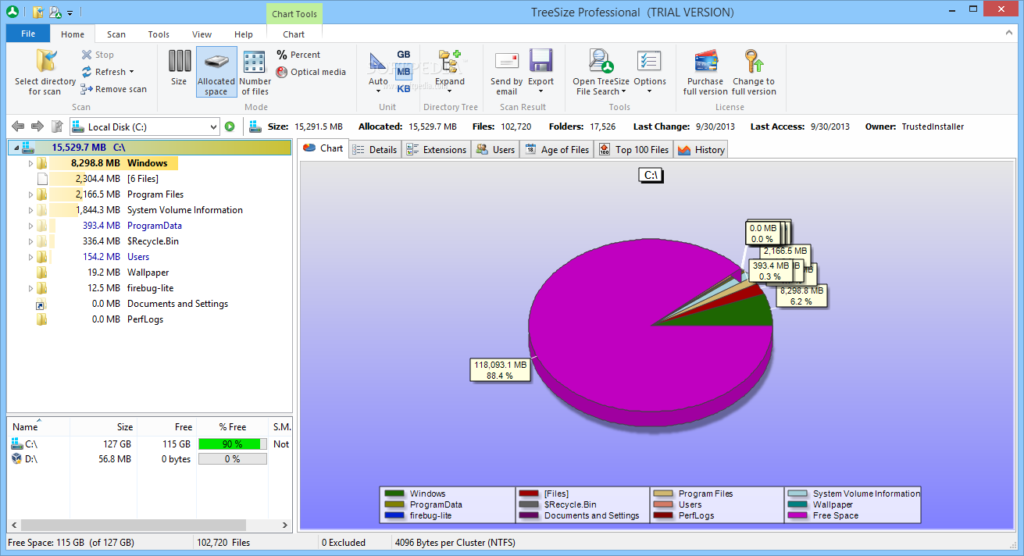 Treesize Professional İndir Full Programlar
