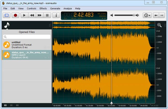 OcenAudio İndir Full Türkçe